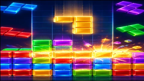 Block Drop playable online on TheagleApps