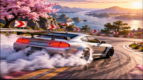 Car Drift Racing playable online on TheagleApps